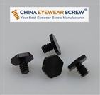 Black Oxided Stainless Steel Micro Hex Screw
